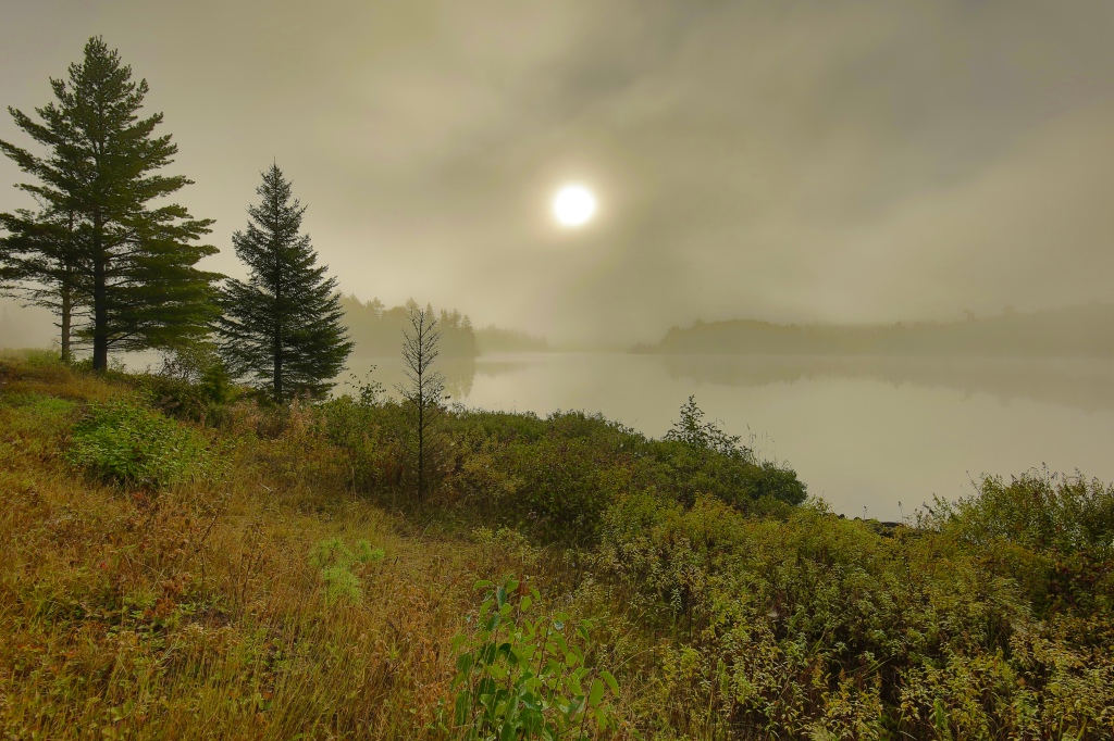 Fogscape on the Edge of Boundary Waters